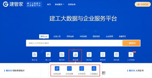 精細(xì)化查詢建筑業(yè)績，這個平臺趕緊用起來（建筑行業(yè)大數(shù)據(jù)綜合查詢平臺）