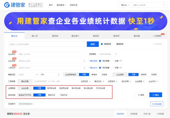 精細(xì)化查詢建筑業(yè)績，這個平臺趕緊用起來（建筑行業(yè)大數(shù)據(jù)綜合查詢平臺）