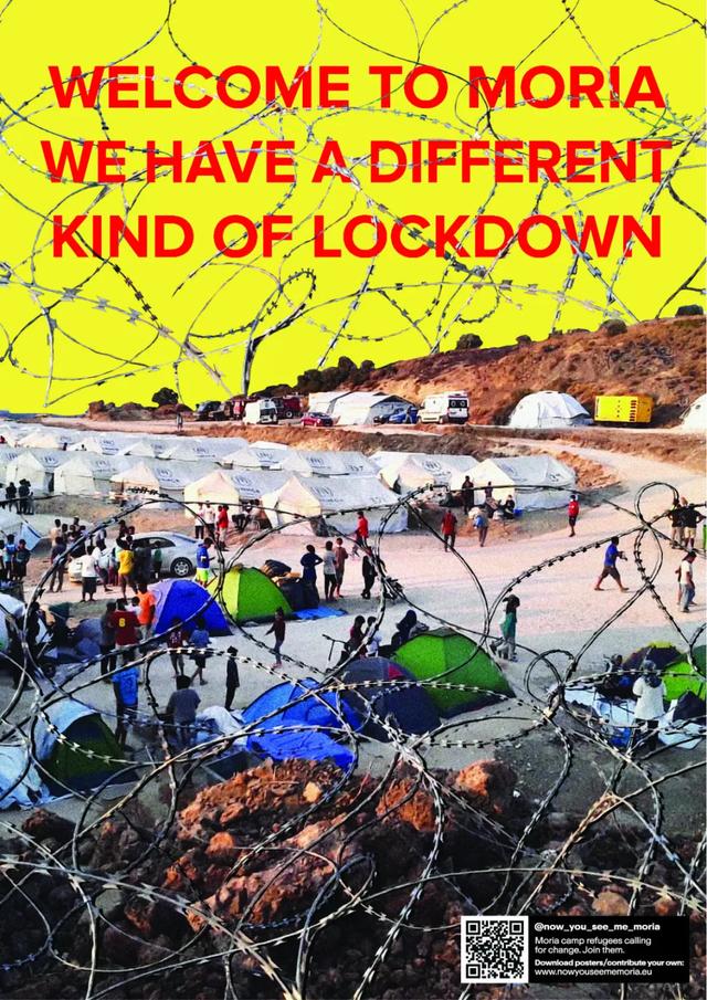 他7個月征集了400多張海報，用風格獨特的設計為難民問題發(fā)聲
