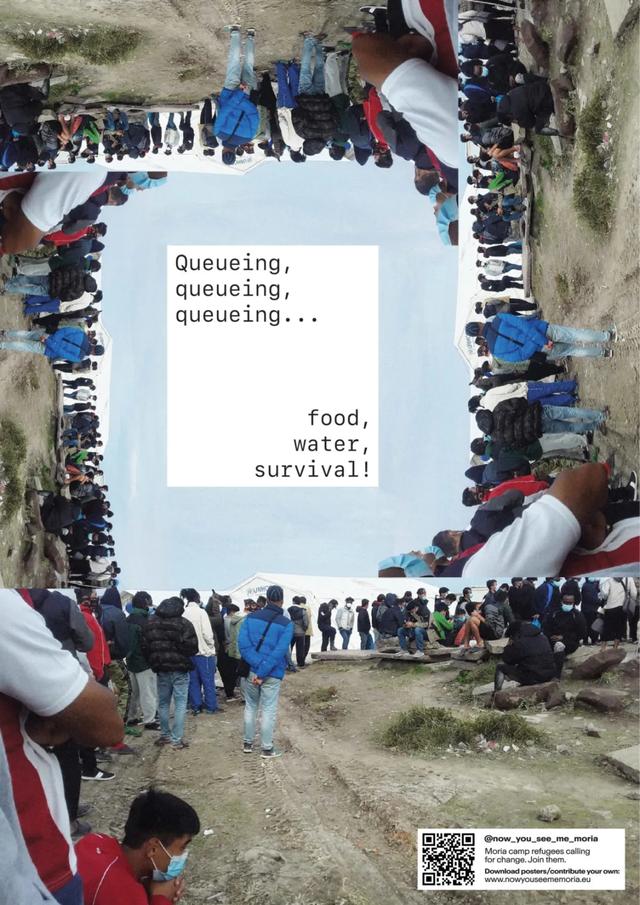 他7個月征集了400多張海報，用風格獨特的設計為難民問題發(fā)聲